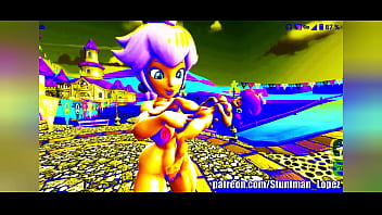 Deux animations de peach et daisy