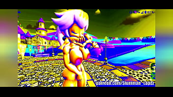 Deux animations de peach et daisy