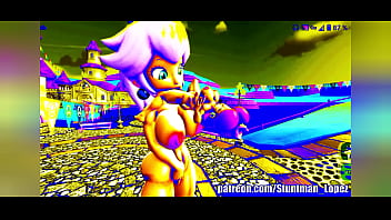 Deux animations de peach et daisy