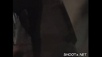 Divine tanya performs chili dog licking session