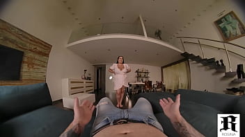 Rosina tempts mike as girlfriend’s away sucking his cock