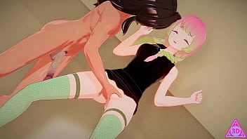 Mitsuri kanroji che scopata sesso squirt lesbian