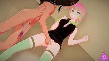 Mitsuri kanroji che scopata sesso squirt lesbian