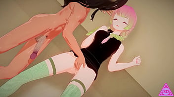 Mitsuri kanroji che scopata sesso squirt lesbian