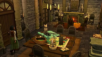 Sansa fucks sandor in their study