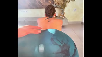 My personal trainer gives me an effective routine to exercise my big dick