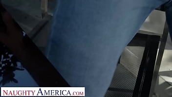 Her neighbor's freshly divorced which means babysitter kay lovely is freshly wet for his big dick