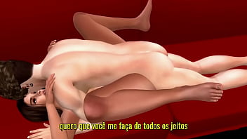 Cleber comendo a lindinha da beemooner no sofa depois da janta