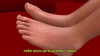 Cleber comendo a lindinha da beemooner no sofa depois da janta