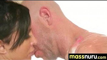 Slippery nuru massage for lucky dude 4