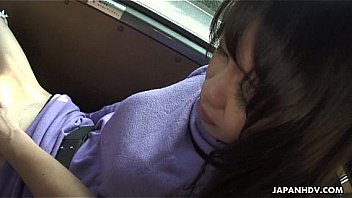 Eri sucking on a dick in the backseat of the car Eri sucking on a dick in the backseat of the car