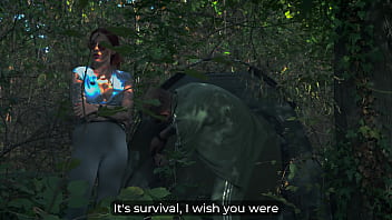 Stepmom shares a bed with her stepson in the woods — from hot masturbation to cream pie