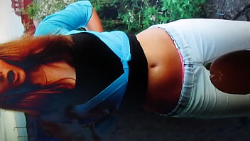 Big cumshot on girl with open mouthed a lot of sperm