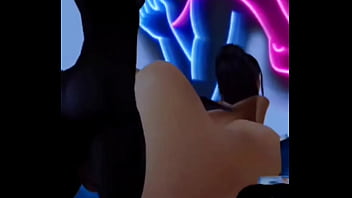 Fucking her deep in her asshole