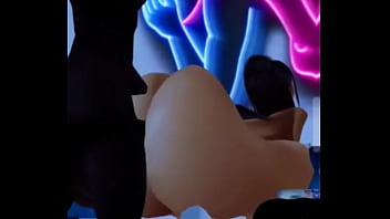 Fucking her deep in her asshole