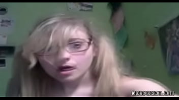 Two brunette babes flash and play with pussy