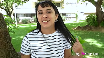 How to turn shy latina moli myers into a girl that's crazy for fucking