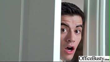 Diamond jackson hot sexy girl with big round boobs in sex act in office clip 10