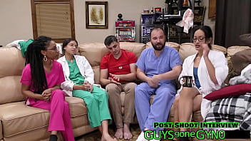 Doctor canada flips the script on doctor channy crossfire during medical examination ends up examining his doctor at guysgonegynocom