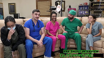 Doctor canada flips the script on doctor channy crossfire during medical examination ends up examining his doctor at guysgonegynocom