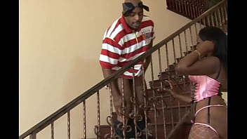 Aymee austyn loves cum from big black cock