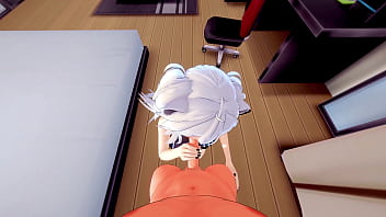 Shishiro botan gets all her holes filled and fucked hard vtuber porn