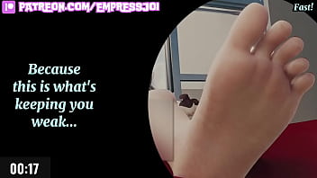 Short hentai joi you become a slave for female feet and censors