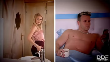 Sultry blonde ass fucked