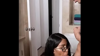 Ebony milf stepmother twerked on stepson's cock and fucked until orgasm