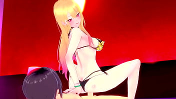 Marin kitagawa wants hard penetration from her ex to make boyfriend jealous my dress up darling hentai