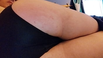 Spanking myself though i wish one of you would do it for me ;d