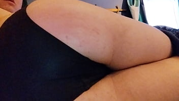 Spanking myself though i wish one of you would do it for me ;d