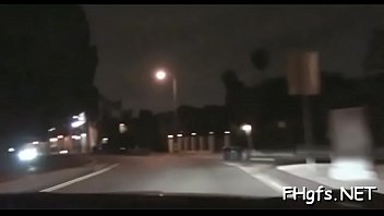 Fascinating young woman gets it too hard