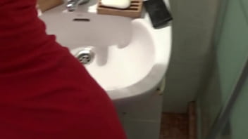 Jealous boyfriend gives me his hard cock before i go out with my friends