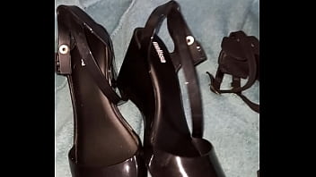 Gozando no salto da ex gorda e da atual deliciosa