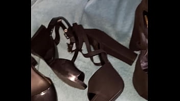 Gozando no salto da ex gorda e da atual deliciosa