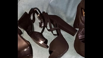 Gozando no salto da ex gorda e da atual deliciosa