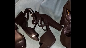 Gozando no salto da ex gorda e da atual deliciosa