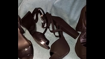 Gozando no salto da ex gorda e da atual deliciosa