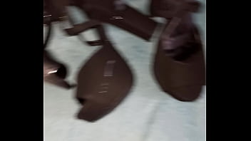 Gozando no salto da ex gorda e da atual deliciosa