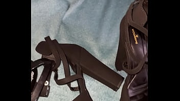 Gozando no salto da ex gorda e da atual deliciosa