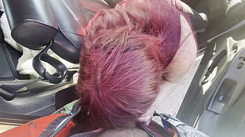 College professor gives blowjob outside cumshot