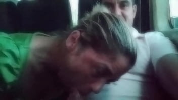 Yuri gaúcho boquete e gozada na van