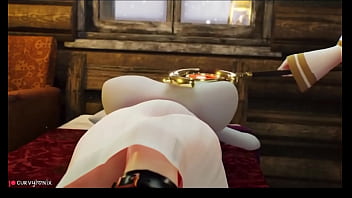 Huge boobs firm boobs 3d