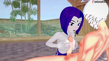 Raven bikini blowjob 1 titans full & pov on sheer & fantasyking3