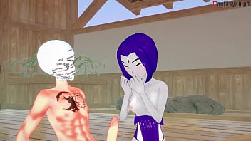 Raven bikini blowjob 1 titans full & pov on sheer & fantasyking3