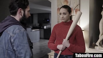 Young brunette has to fuck a creepy guy to get out of trouble Young brunette has to fuck a creepy guy to get out of trouble