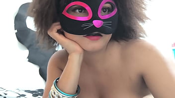 Costume and sex day my stepdad is horny and i'm helping him relax with a delicious fuck at home