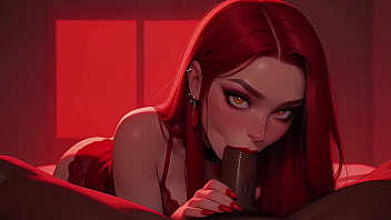 My neighbor's wife has a second job milf blowjob bbc pov ai