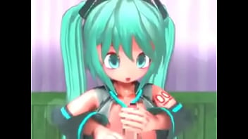 Pov fuck this big boobed miku